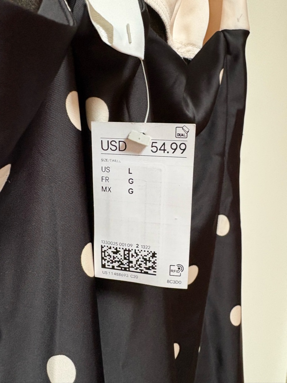 NWT H&M Satin Strappy Dress Size Large - Picture 13 of 15